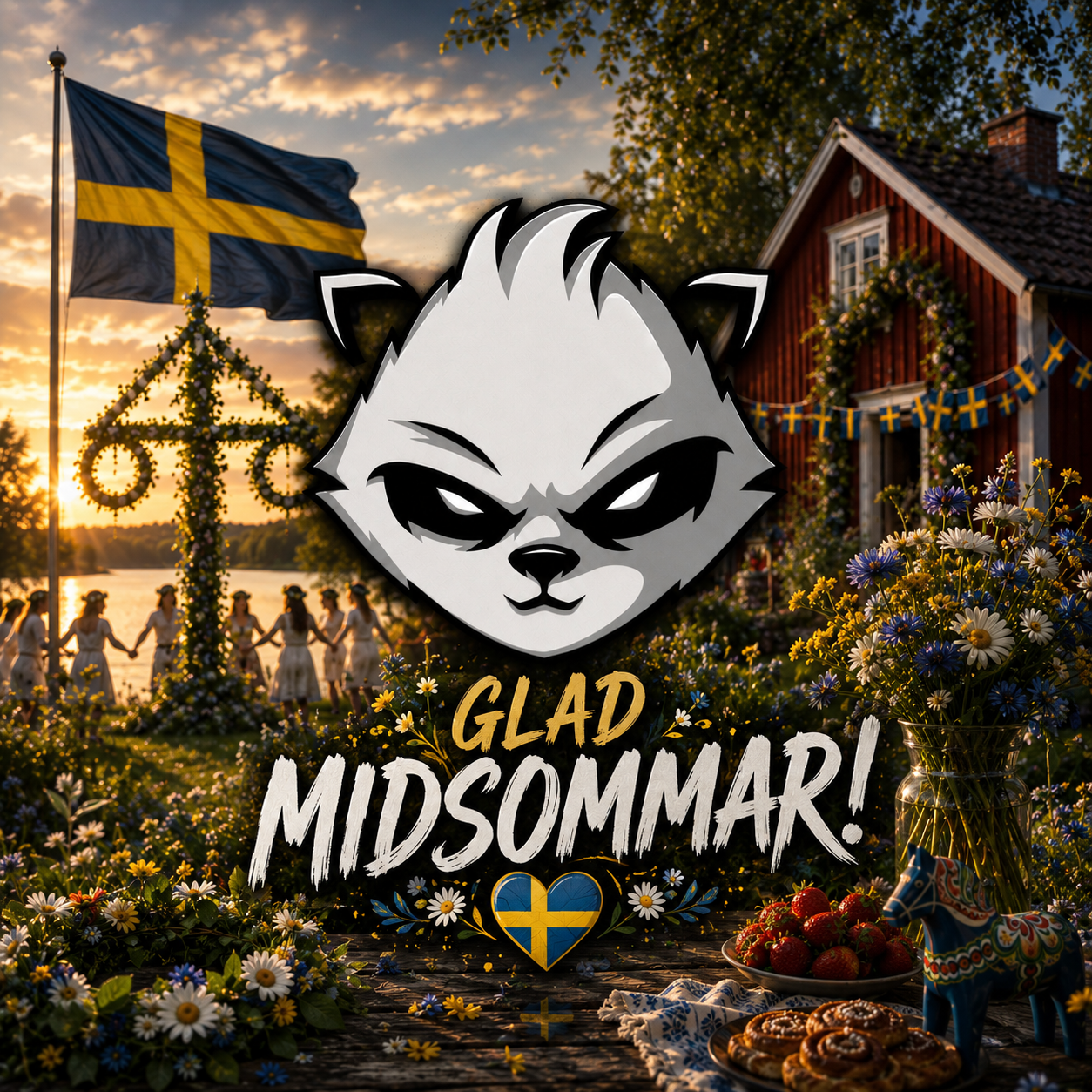 Happy Midsummer from Buff Energy ☀️🌼