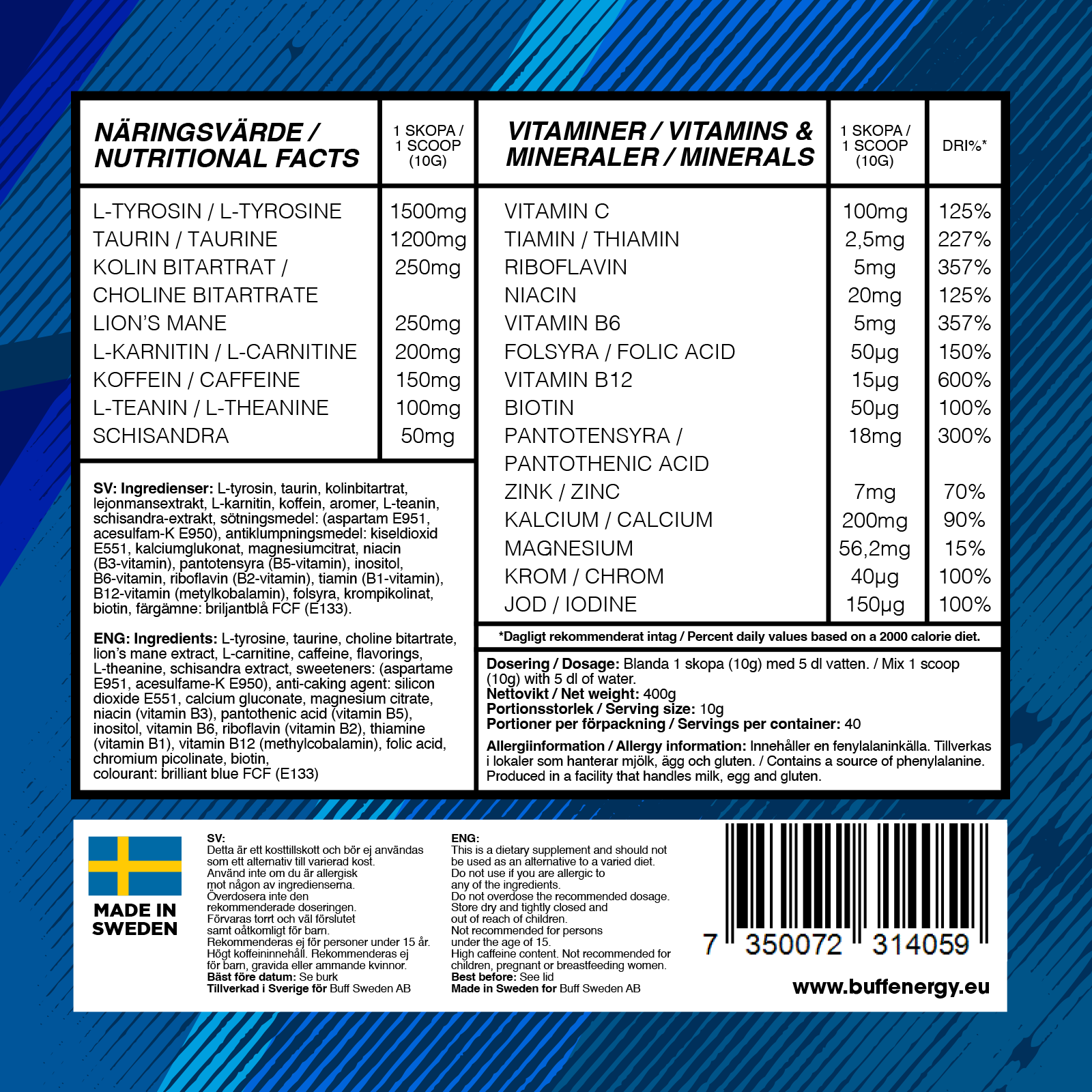 Frostbite - Blue Razz