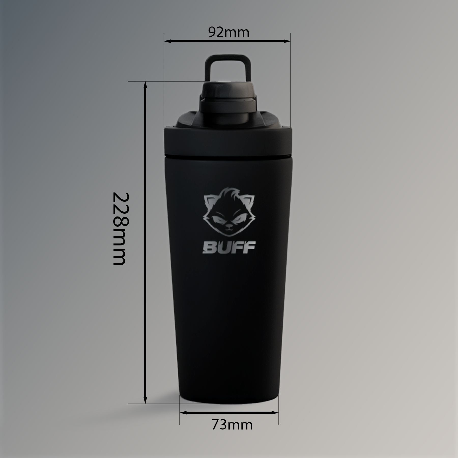 BUFF ArcticCore Steel Shaker