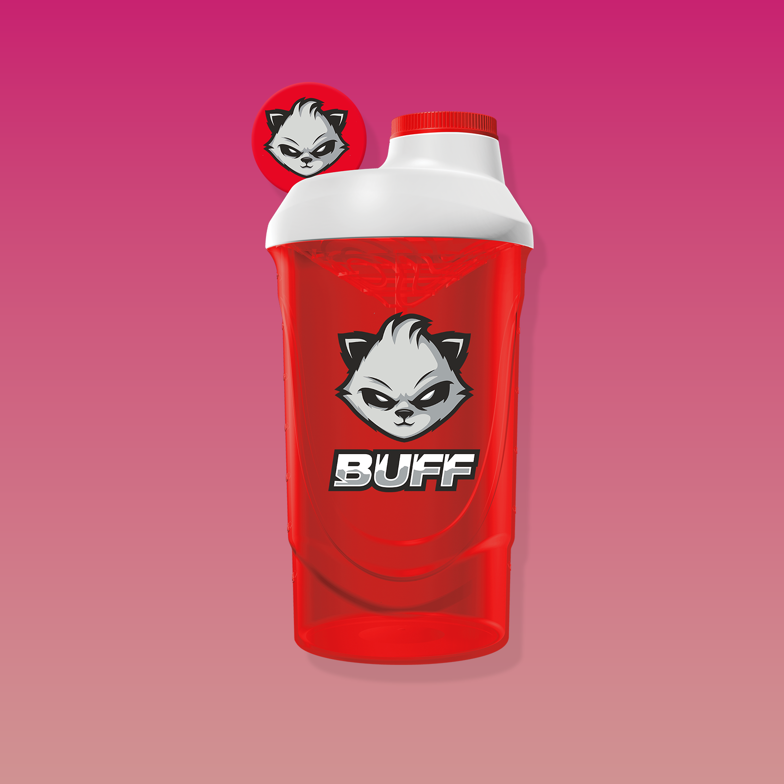 BUFF SHAKER - Lovely Red
